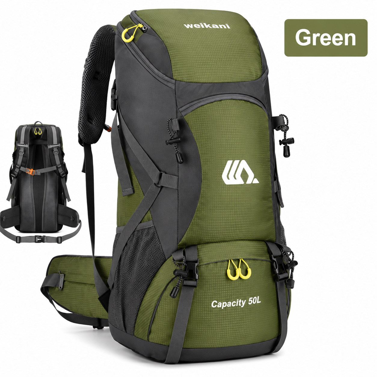 Hiking Backpack Waterproof 50L